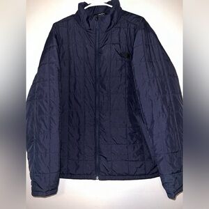 The North Face TNF Thermoball Blue Teal Full Zip Outdoor Puffer Jacket Men’s XL